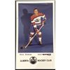 Image 1 : 1972-73 WHA ALBERTA OILERS POSTCARD - ROSS PERKINS