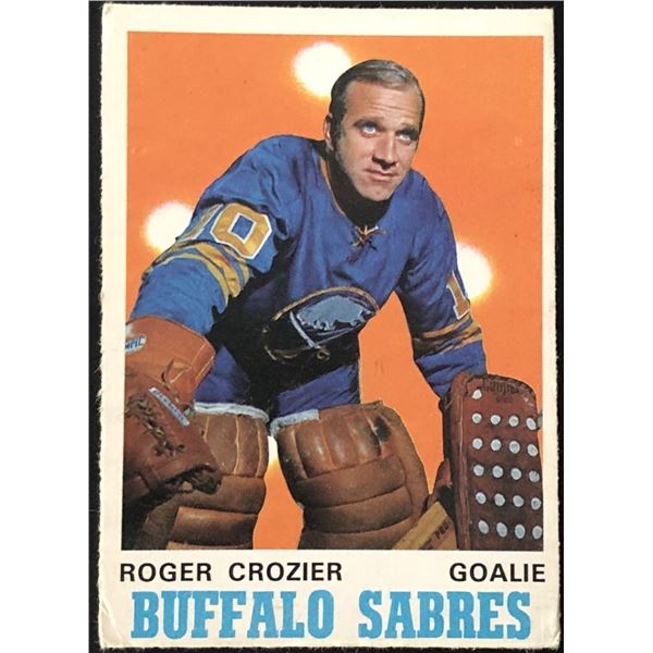 1970-71 O-PEE-CHEE ROGER CROZIER (HOF)