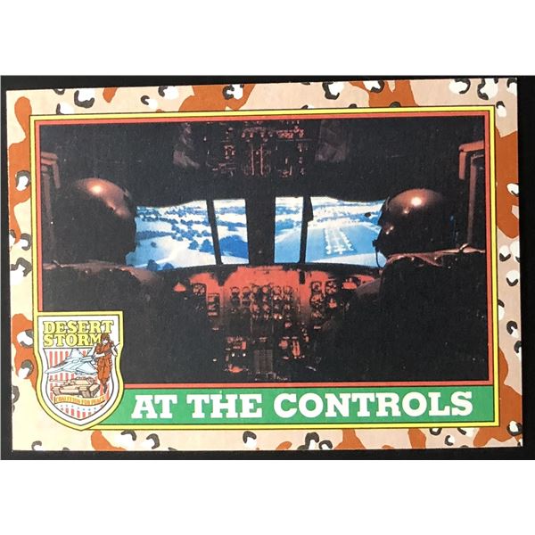 1991 TOPPS DESERT STORM AT THE CONTROLS