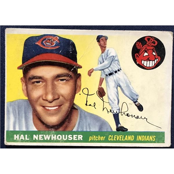 1955 TOPPS HAL NEWHOUSER (HOF)
