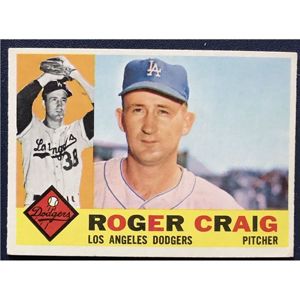 1960 TOPPS ROGER CRAIG