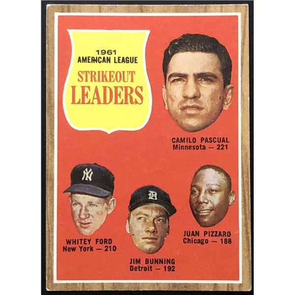 1962 TOPPS WHITEY FORD (HOF)