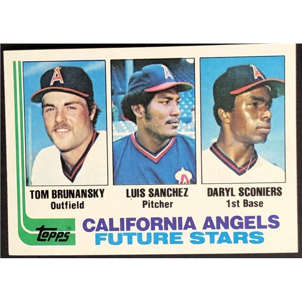 1982 TOPPS TOM BRUNANSKY ROOKIE CARD