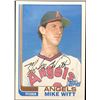 Image 1 : 1982 TOPPS MIKE WITT ROOKIE CARD