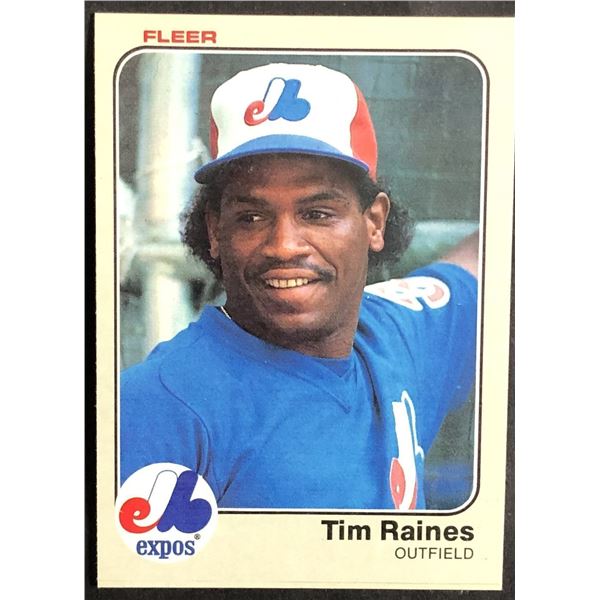 1983 FLEER TIM RAINES (HOF)