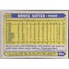 Image 2 : 1987 TOPPS BRUCE SUTTER (HOF)