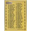 Image 2 : 1990 TOPPS CHECKLIST #5