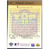 Image 2 : 1993 UPPER DECK CHARLES JOHNSON ROOKIE CARD
