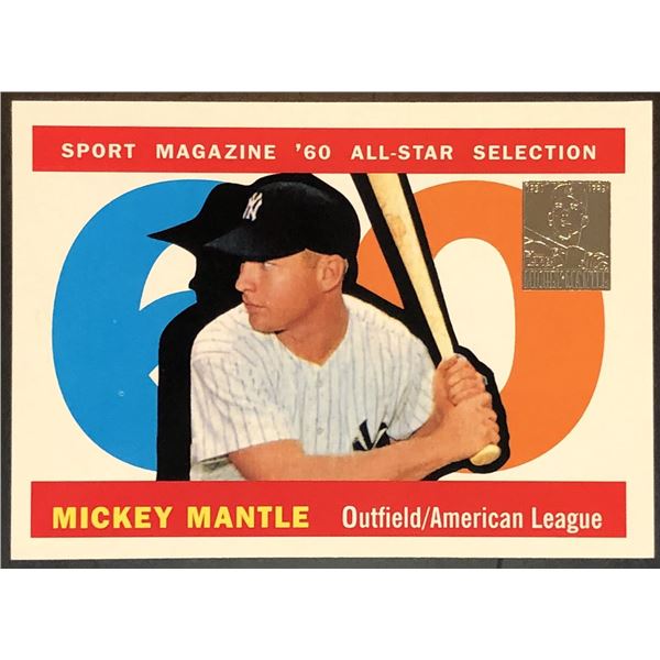 1996 TOPPS MICKEY MANTLE (HOF)