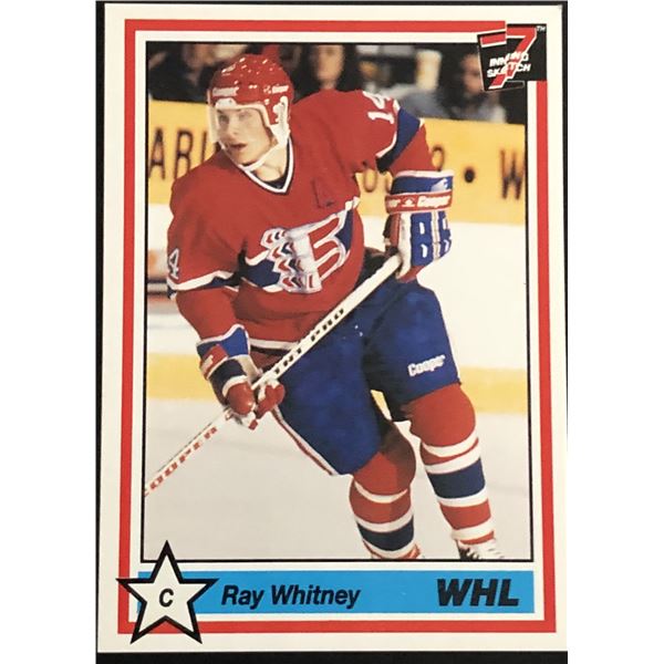 1990-91 RAY WHITNEY JUNIOR CARD