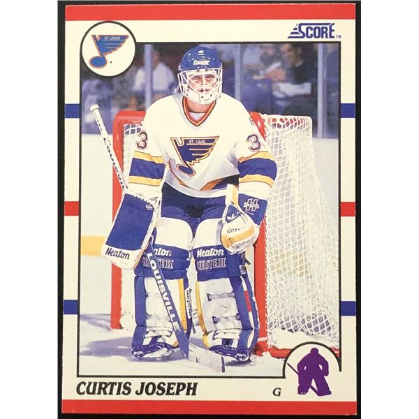 1990-91 SCORE CURTIS JOSEPH ROOKIE CARD