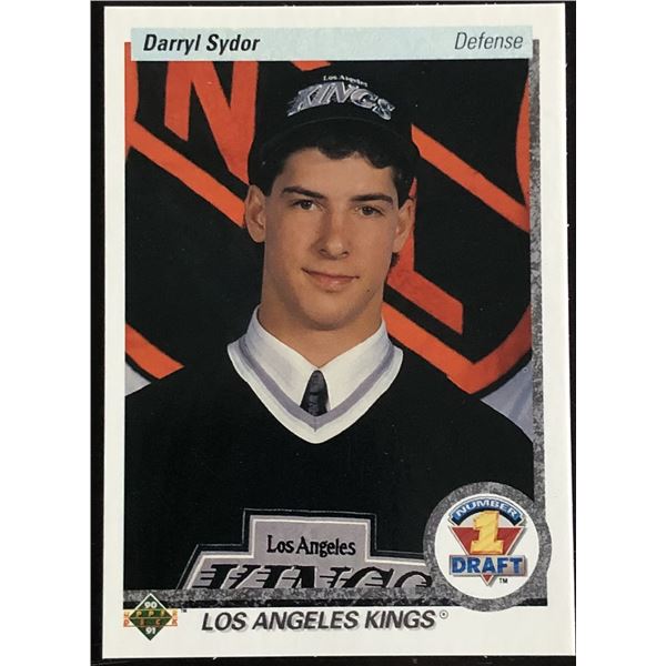 1990-91 UPPER DECK DARRYL SYDOR ROOKIE CARD