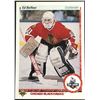 Image 1 : 1990-91 UPPER DECK ED BELFOUR (HOF) ROOKIE CARD