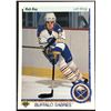 Image 1 : 1990-91 UPPER DECK ROB RAY ROOKIE CARD