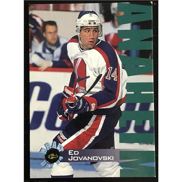 1994-95 CLASSIC ED JOVANOVSKI JUNIOR CARD