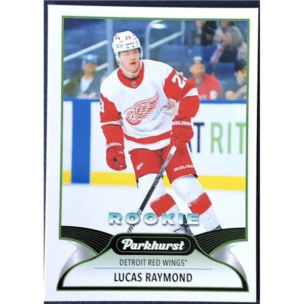2021-22 PARKHURST LUCAS RAYMOND ROOKIE CARD