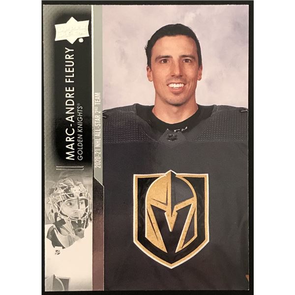 2021-22 UPPER DECK MARC-ANDRE FLEURY