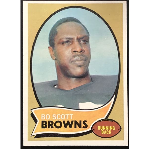 1970 TOPPS BO SCOTT (HOF) ROOKIE CARD