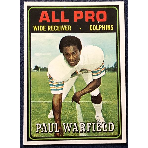 1974 TOPPS PAUL WARFIELD  (HOF)
