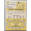 Image 2 : 1974 TOPPS STEVE SPURRIER