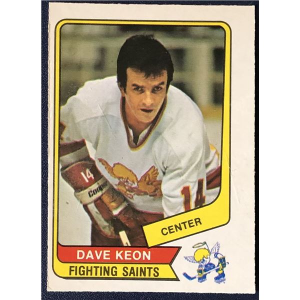 1976-77 O-PEE-CHEE DAVE KEON (HOF)