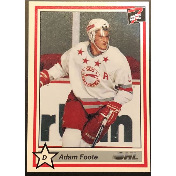 1990-91 ADAM FOOTE JUNIOR CARD