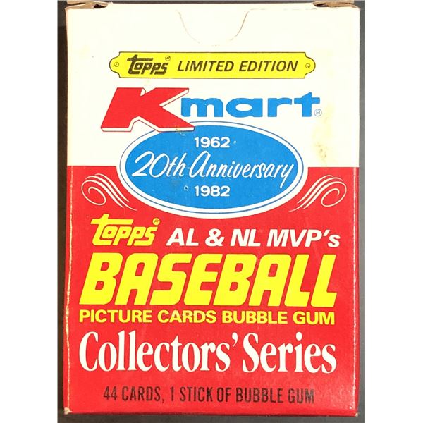 1982 TOPPS BASEBALL K-MART BOX SET