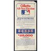 Image 2 : 1982 MLB OFFICIAL ALL STAR BALLOT