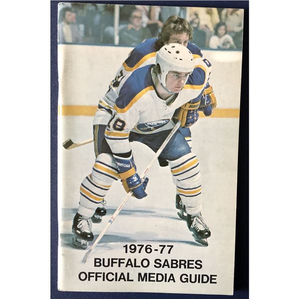 BUFFALO SABRES 1976-77 MEDIA GUIDE