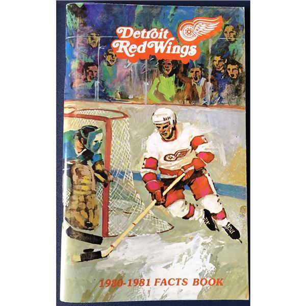 DETROIT RED WINGS 1980-81 MEDIA GUIDE