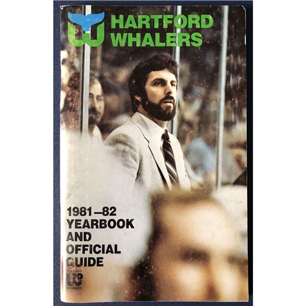 HARTFORD WHALERS 1981-82 MEDIA GUIDE