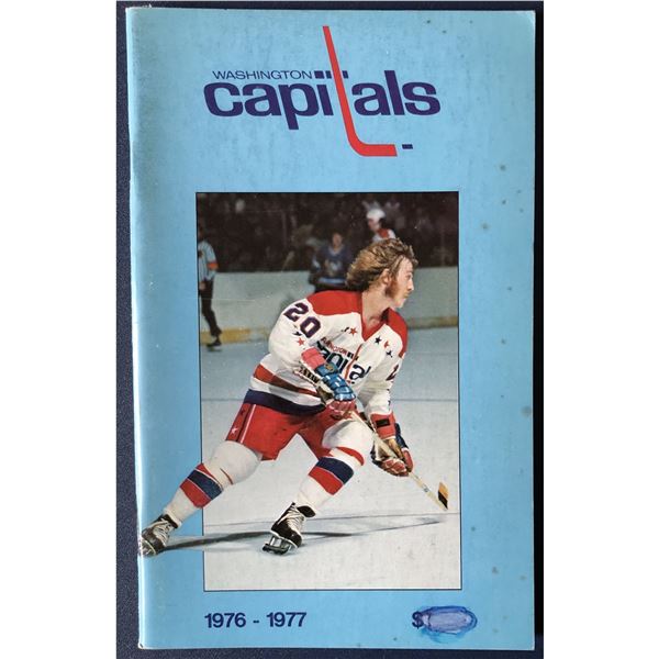 WASHINGTON CAPITALS 1976-77 MEDIA GUIDE