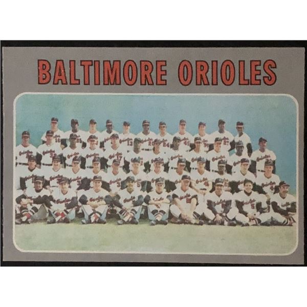 1970 O-PEE-CHEE BALTIMORE ORIOLES