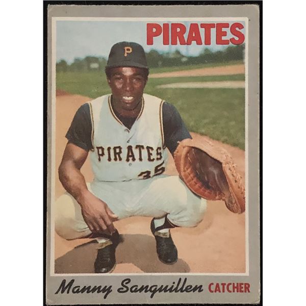 1970 O-PEE-CHEE MANNY SANGUILLEN ROOKIE CARD