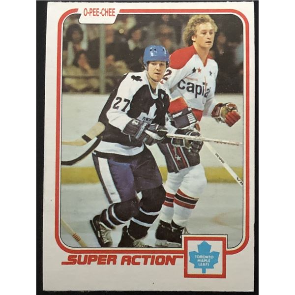 1981-82 O-PEE-CHEE DARRYL SITTLER (HOF)