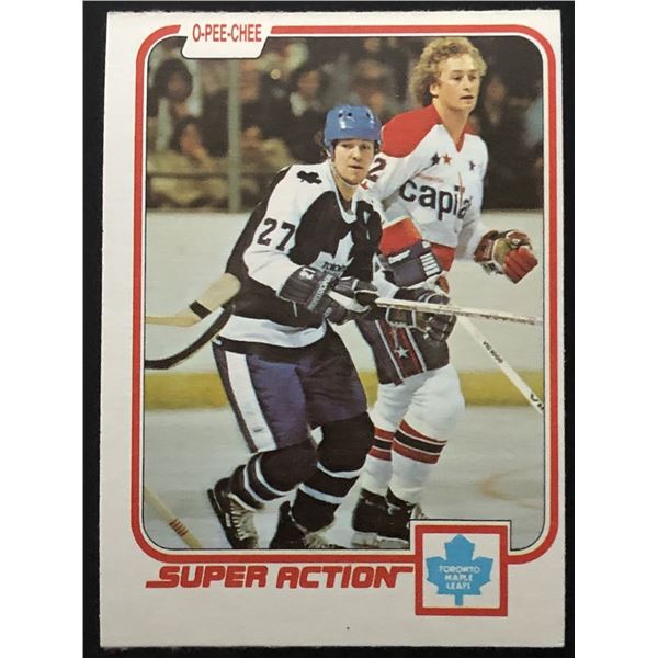 1981-82 O-PEE-CHEE DARRYL SITTLER (HOF)