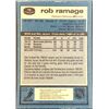Image 2 : 1981-82 O-PEE-CHEE ROB RAMAGE