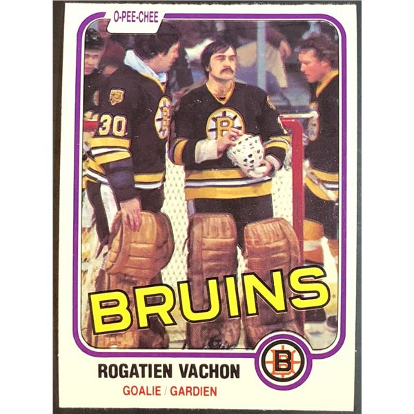 1981-82 O-PEE-CHEE ROGIE VACHON (HOF)