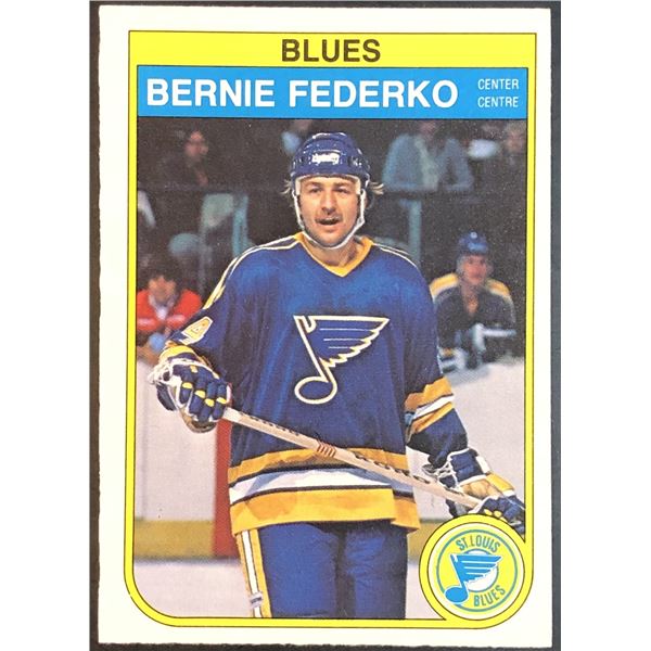 1982-83 O-PEE-CHEE BERNIE FEDERKO (HOF)