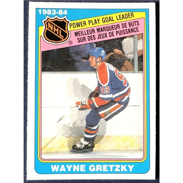 1984-85 O-PEE-CHEE WAYNE GRETZKY (HOF) LL
