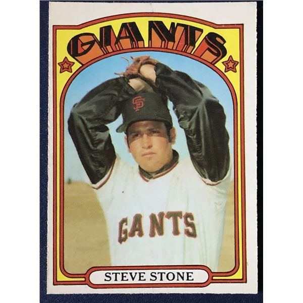 1972 O-PEE-CHEE STEVE STONE ROOKIE CARD
