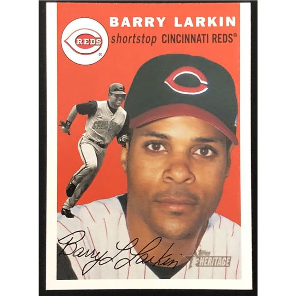 2003 TOPPS HERITAGE BARRY LARKIN (HOF)