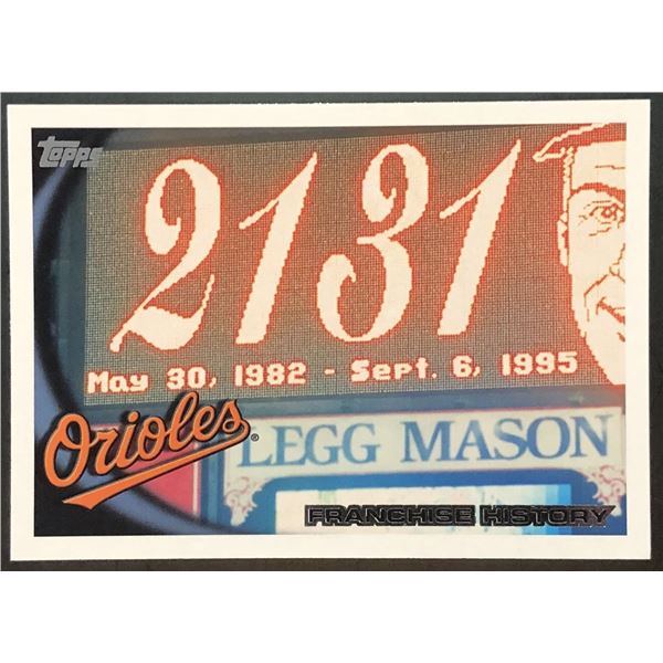 2010 TOPPS CAL RIPKEN (HOF)