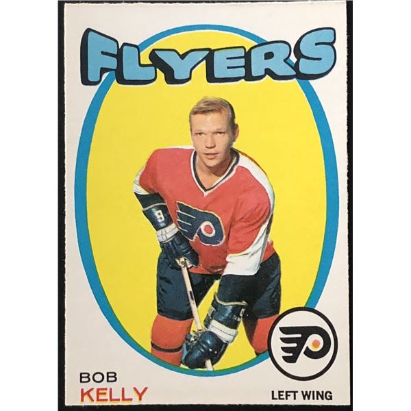 1971-72 O-PEE-CHEE BOB KELLY ROOKIE CARD