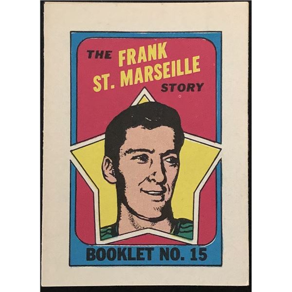 1971-72 O-PEE-CHEE FRANK ST. MARSEILLE