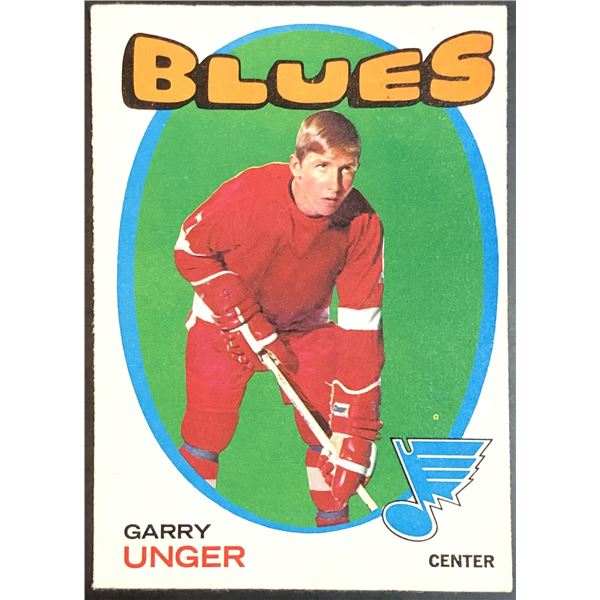 1971-72 O-PEE-CHEE GARRY UNGER