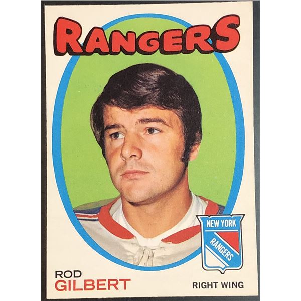 1971-72 O-PEE-CHEE ROD GILBERT (HOF)