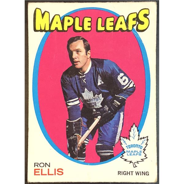 1971-72 O-PEE-CHEE RON ELLIS (HOF)