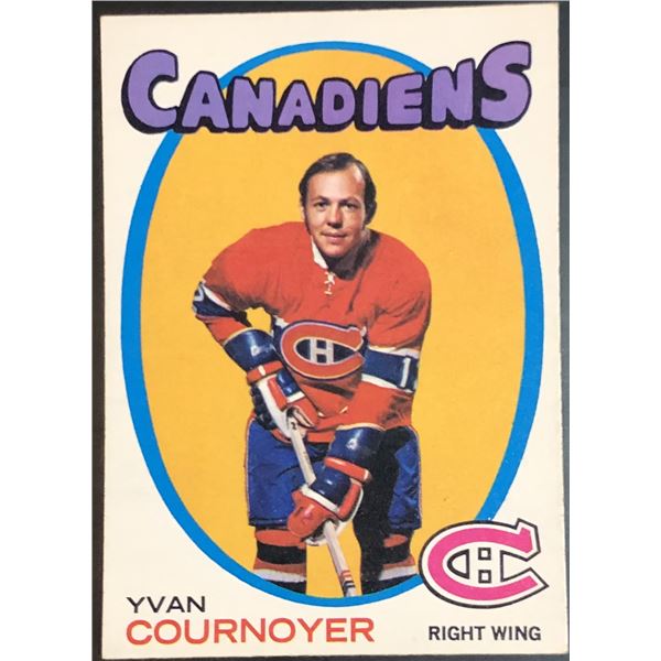 1971-72 O-PEE-CHEE YVAN COURNOYER (HOF)