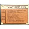 Image 2 : 1973-74 O-PEE-CHEE TORONTO MAPLE LEAFS